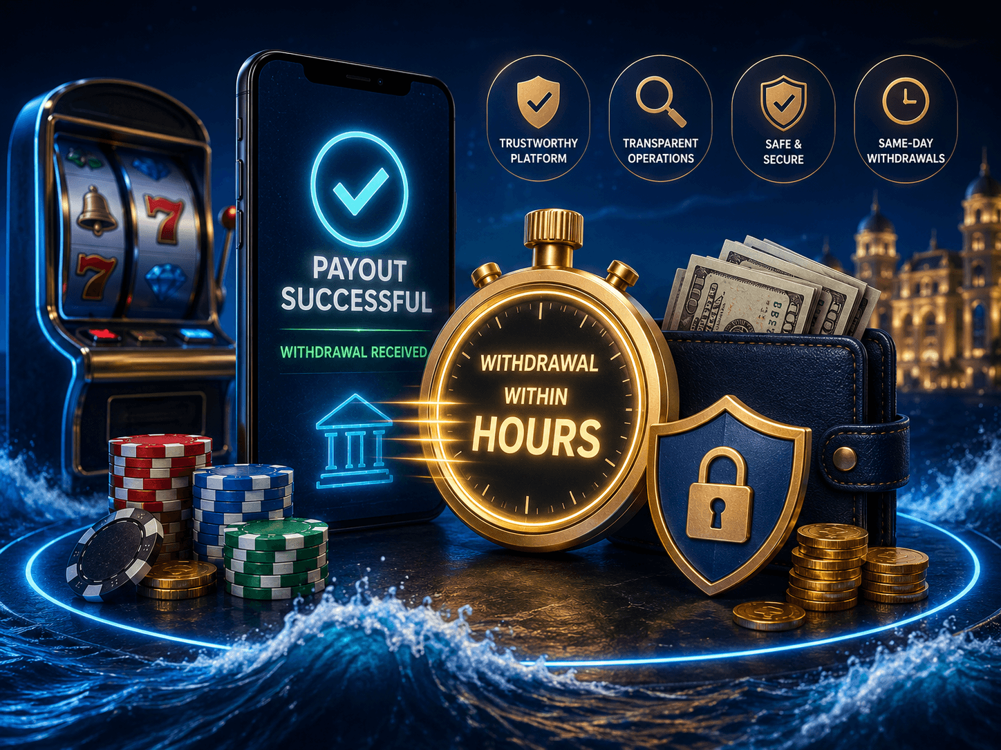 Which Real Money Payout Casino Sites Offer the Fastest Same-Day Wi
