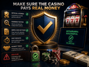 A Guide to Verifying Real Money Payout Casinos: Licenses, Audits, and Proof of Payouts