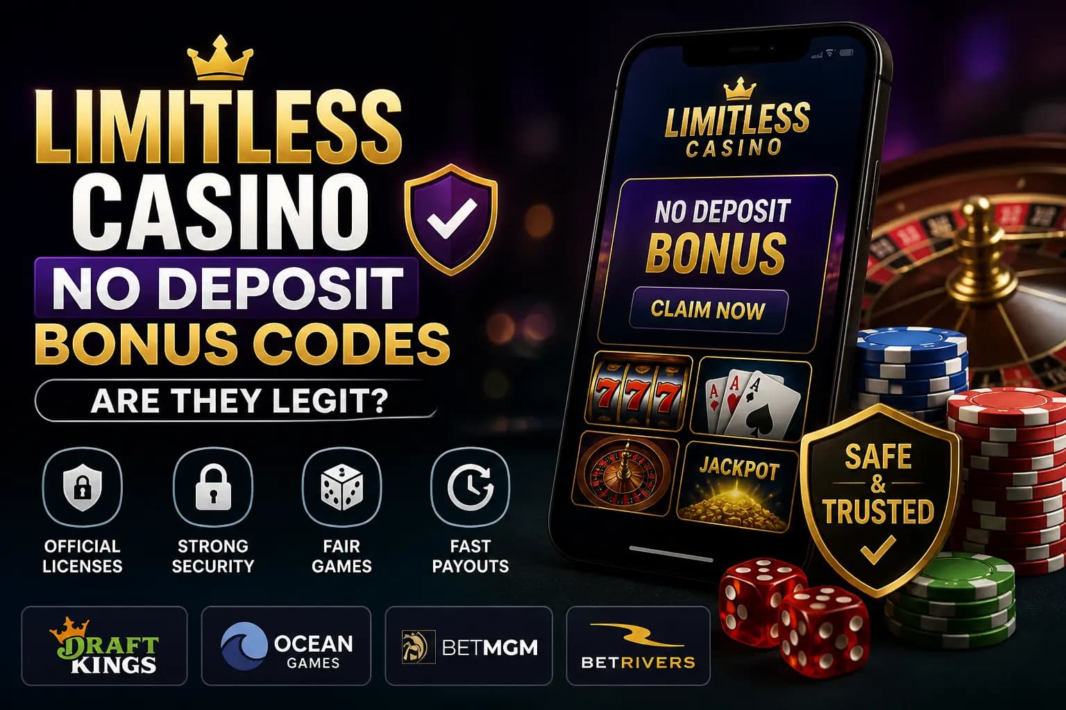 Limitless Casino No Deposit Bonus Codes: Are They Legit?