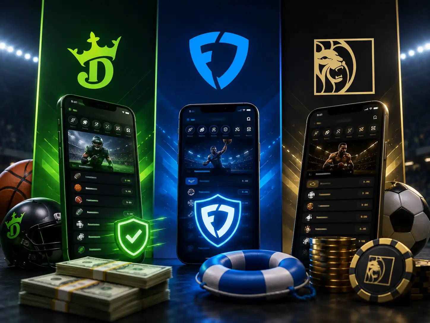 DraftKings vs FanDuel vs BetMGM: 2026 US Sportsbook Comparison