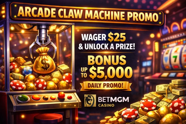 Arcade Claw Machine Promo