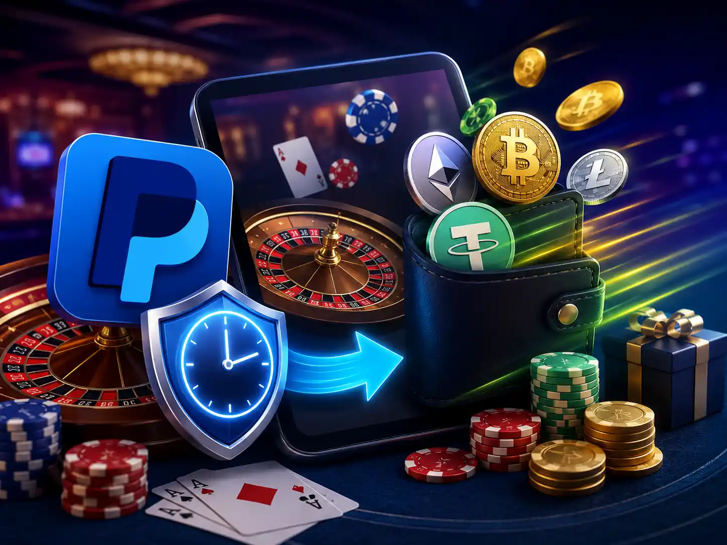The Best Real Money Payout Casino Options for PayPal and Crypto Users