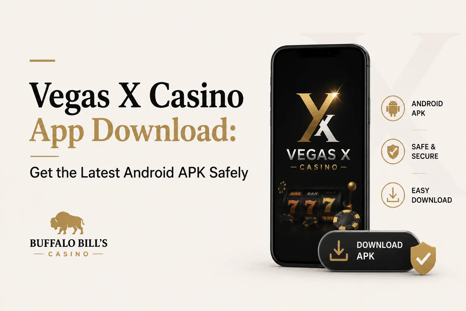 Vegas X Casino App Download: Get the Latest Android APK Safely