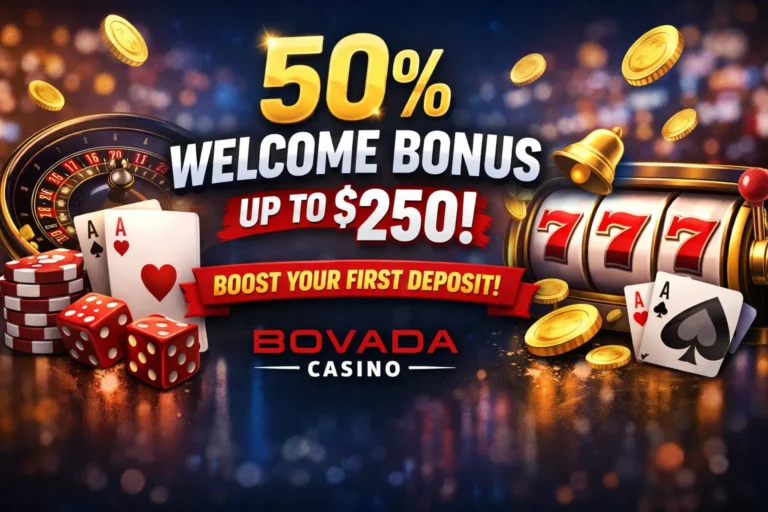 Bovada Casino 50% Welcome Bonus