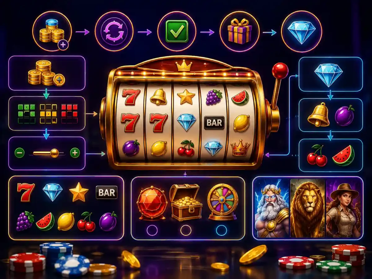 How to Play Online Slot Games: Beginner Guide to Features & Rules