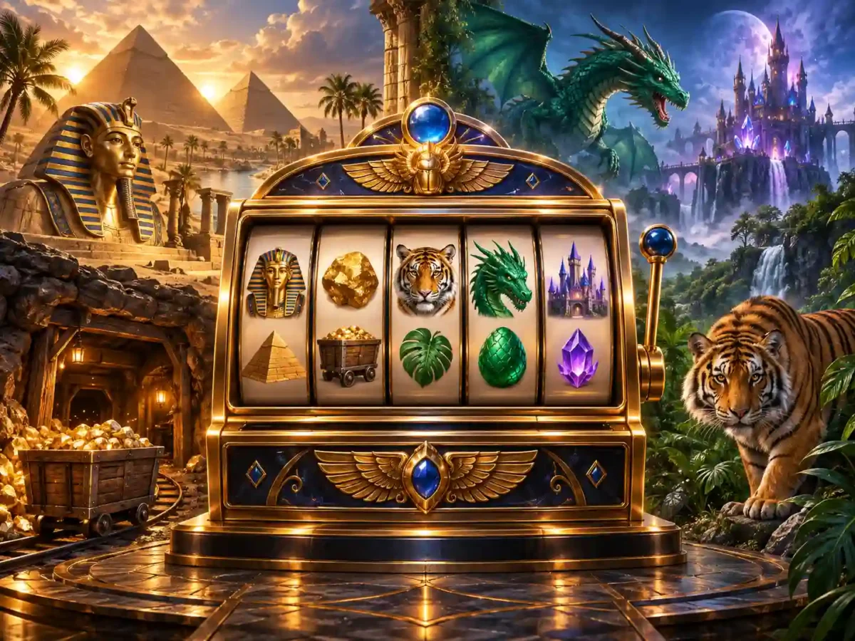 Best Themed Slot Games Online: Egypt, Gold, Animal, Dragon & More